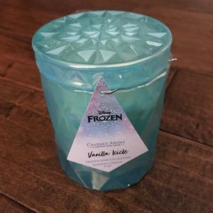 Frozen themed candle